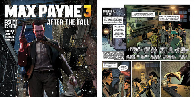 Max Payne 3 comic